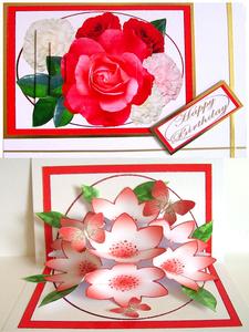 Red Rose Bouquet Pop-up Kit