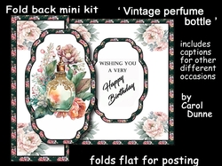 FB Vintage Perfume bottle