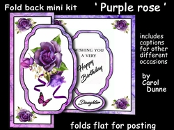 FB Purple rose