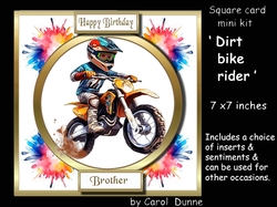 SC Dirt bike rider
