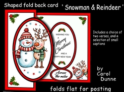 FB Snowman & reindeer