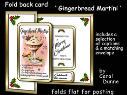 FB Gingerbread Martini recipe