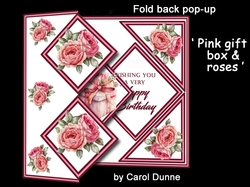 FBPS Pink gift box & roses