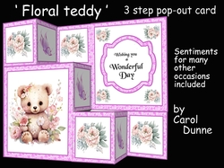 TSF Floral teddy