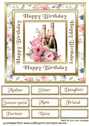 SCF Champagne & roses