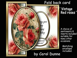 FBG Vintage Red Roses