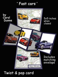 Twist & pop Fast cars