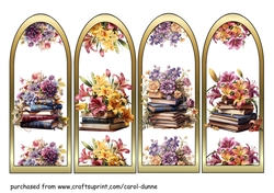Floral Bookmarks