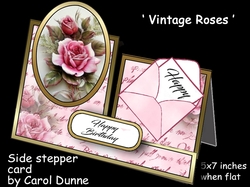 Side stepper Vintage Roses