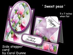 Side stepper Sweet peas