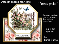 Octagon tent Rose gate