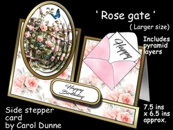 Side stepper Rose gate (Larger size)