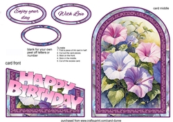 Cutaway Petunias