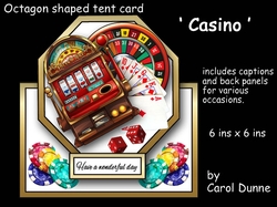 cup1300394_173 - Octagon tent card Casino