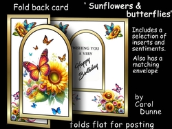 FB Sunflowers & butterflies