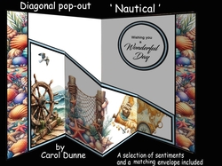 Diagonal pop-out Nautical