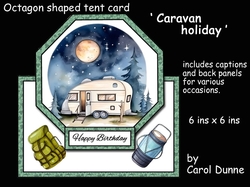 octagon tent Caravan holiday