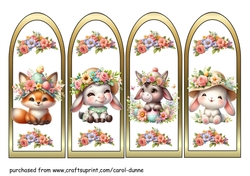 Baby animals bookmarks 2