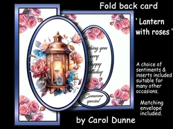 FBG Lantern with roses