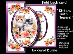 FB Kittens with flowers