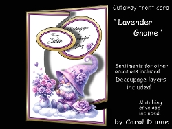 Cutaway Lavender gnome