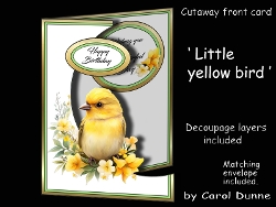 Cutaway Little yellow bird