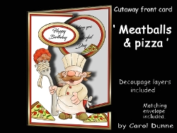 Cutaway Meatballs & pizza