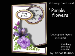 Image of cup731592_173 - Cutaway Purple flowers