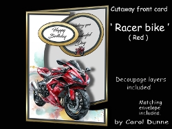 Image of cup601958_173 - Cutaway Racer bike (Red)