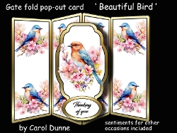 Image of cup694546_173 - Gatefold Beautiful Bird