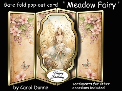 Gatefold pop-out Meadow fairy
