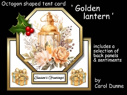 Octagon tent Golden Lantern