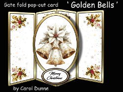 Gatefold pop-out Golden Bells