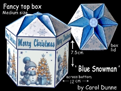 FTBM Blue snowman