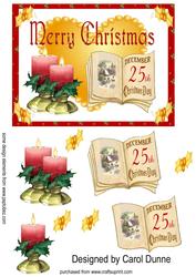 Candles and Christmas Book