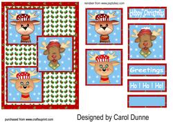 Three Reindeer Friends