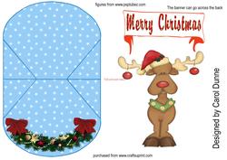 Reindeer Wobble Card