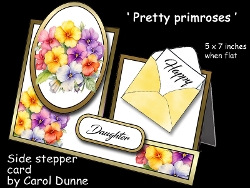 Side stepper Pretty primroses