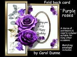 FBG Purple roses