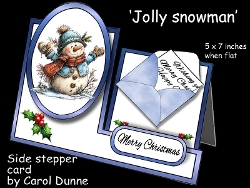 Side stepper Jolly snowman