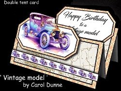 Double tent Vintage model