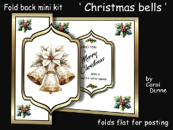 cup1460487_173 - Fold back Christmas bells