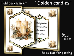 FB Golden candles