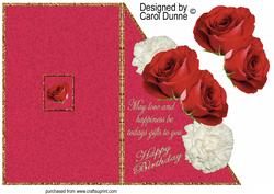 Roses and Carnations Cutaway