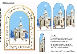 Arch shaped Winter Church