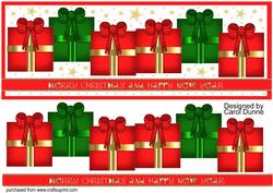 Christmas Parcels Large Dl Size