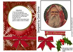 Santa Aperture Card