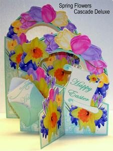 Spring Flowers Cascade Deluxe