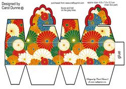 Bonbon Box -chinese Flowers