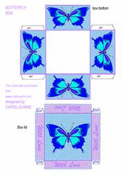 Butterfly Design Box